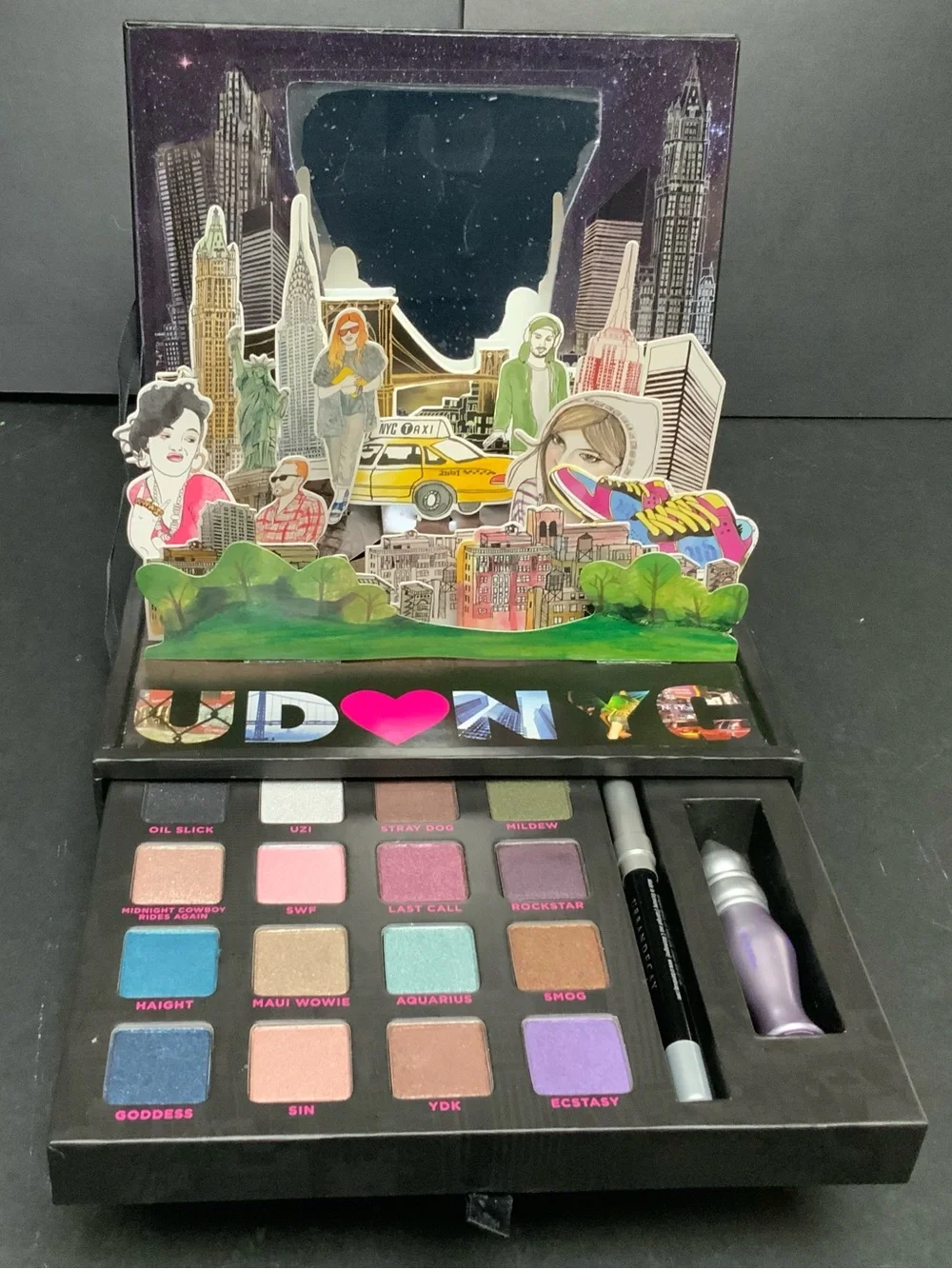 Vintage URBAN DECAY Book of Shadows Vol III (UD Loves NYC) Eyeshadow Palette